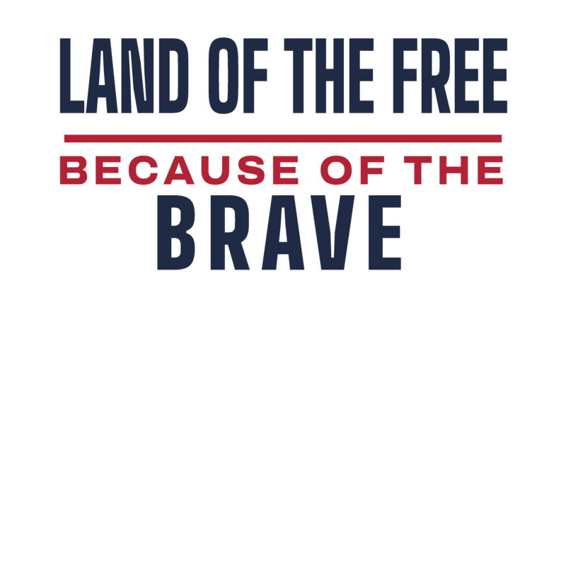 Land of the free because of the brave hoodie — Size: 2XL, Color: Black