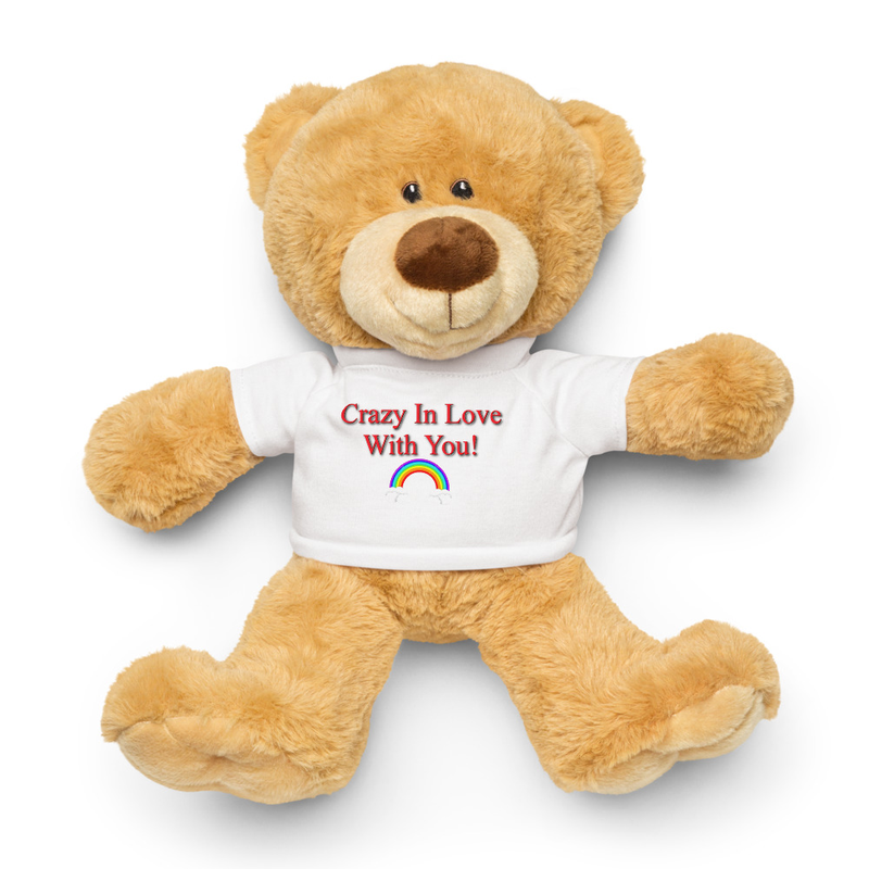 CrazyInLoveWithYou Teddy bear with a t-shirt