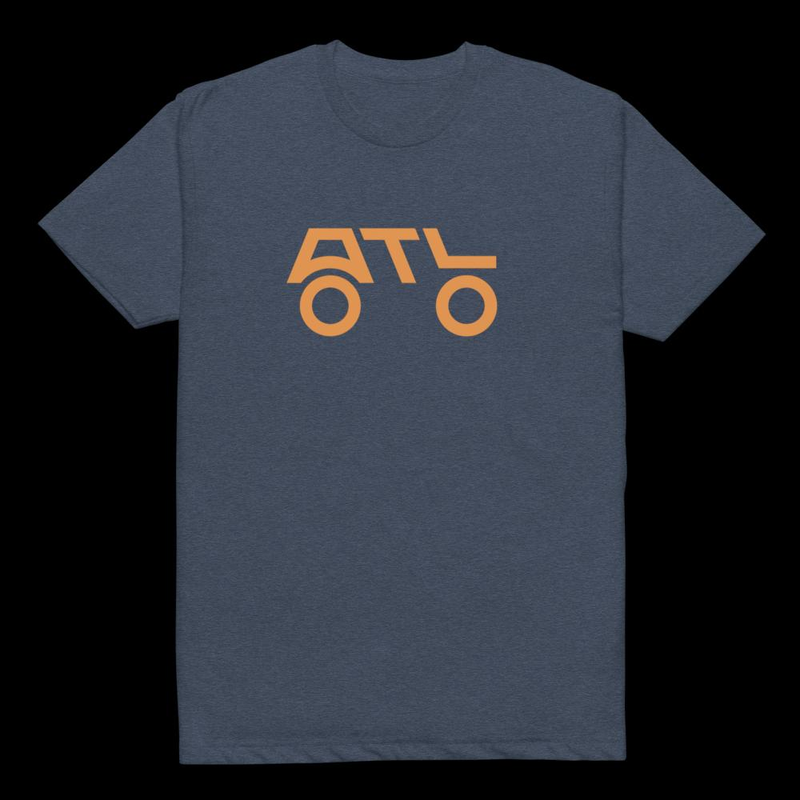 ATL Orange (Front Only) – XL, Midnight Navy