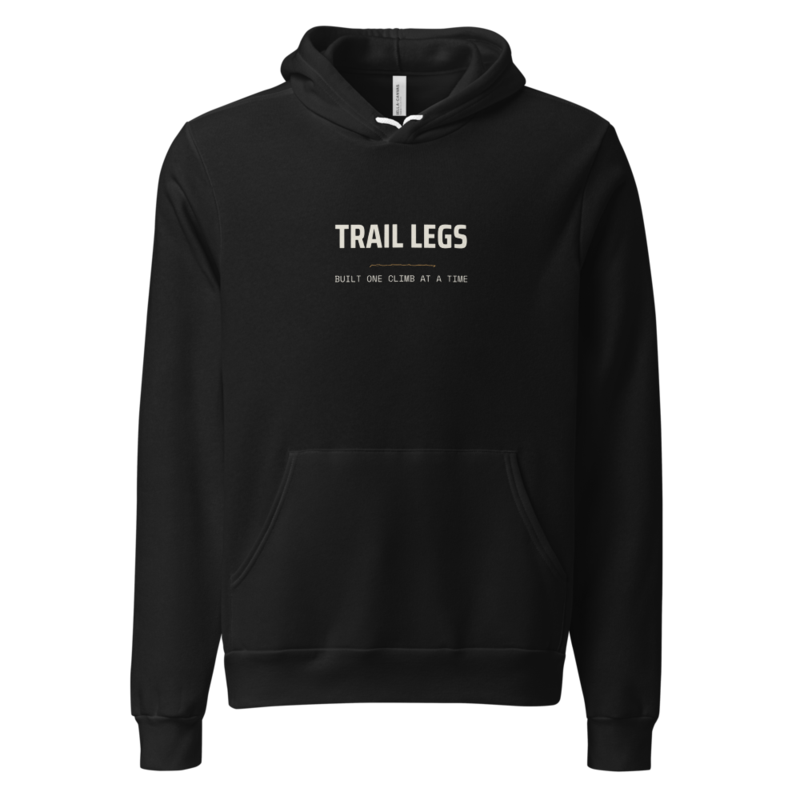 TRAIL LEGS Hoodie mockup