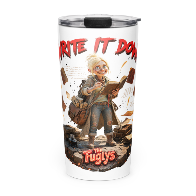 Ellie Mae- Write It Down 20oz Tumbler