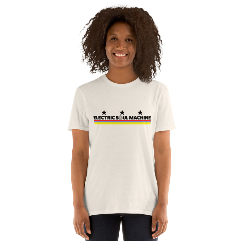 Electric Soul Machine Three Stars Tee - Natural – Image 10