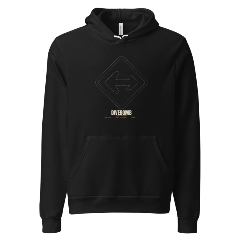 Divebomb Hoodie mockup