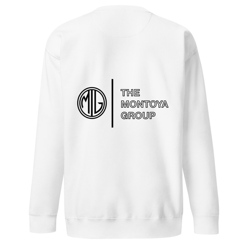 Essentials Crewneck | White + Black