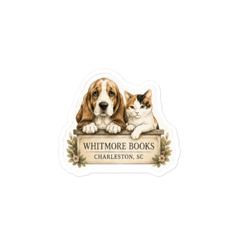 Whitmore Books Kiss-cut vinyl decals – 6″×8″, Satin