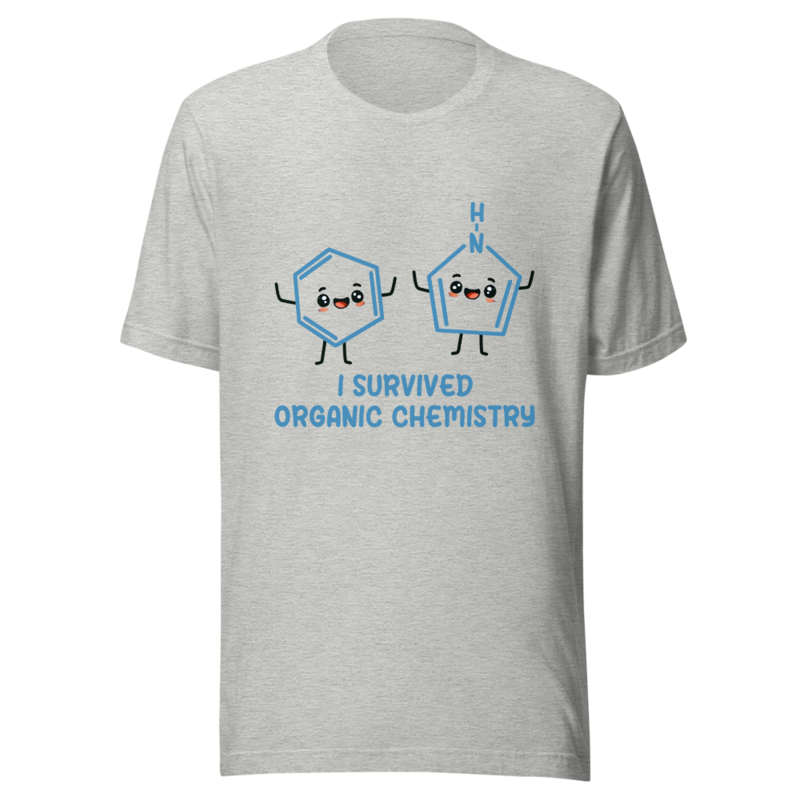 RetroPuns — Survived Organic Chemistry Tee