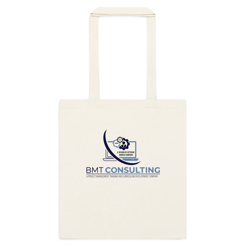 BMT Logo Cotton color tote bag