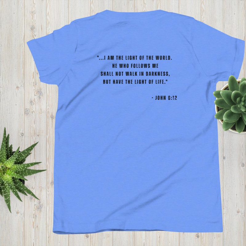 Follow Me - Youth Short Sleeve T-Shirt Lighter colors