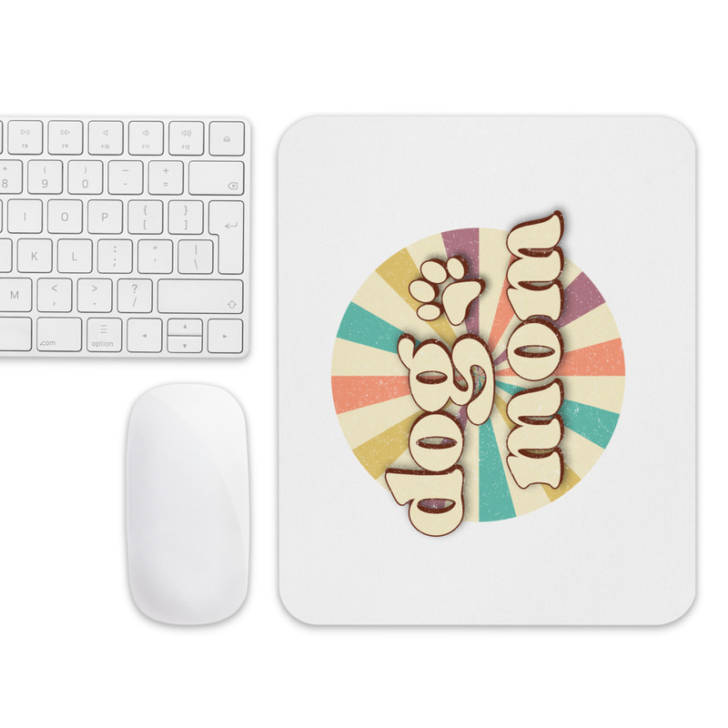 Mouse pad: Dog Mom