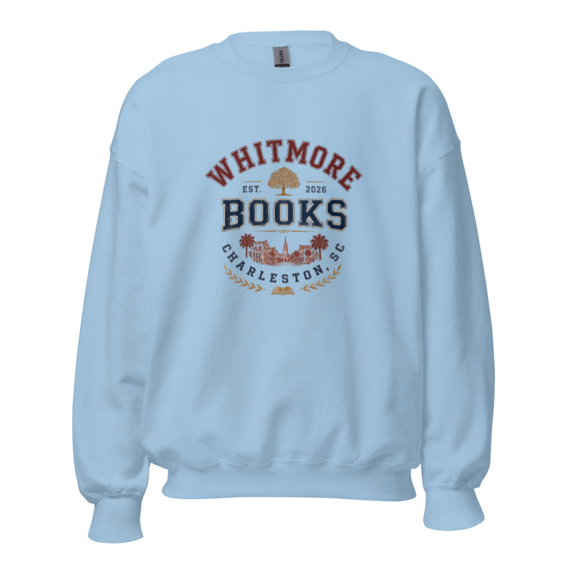 Whitmore Books Unisex Sweatshirt – M, Light Blue