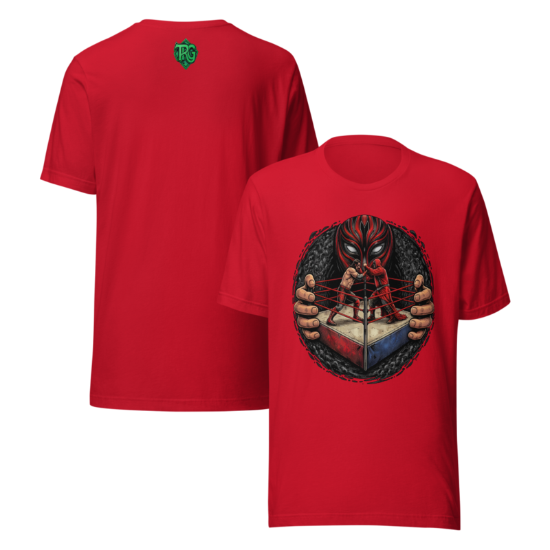 Heel Who Dictates Red Unisex Staple T-Shirt