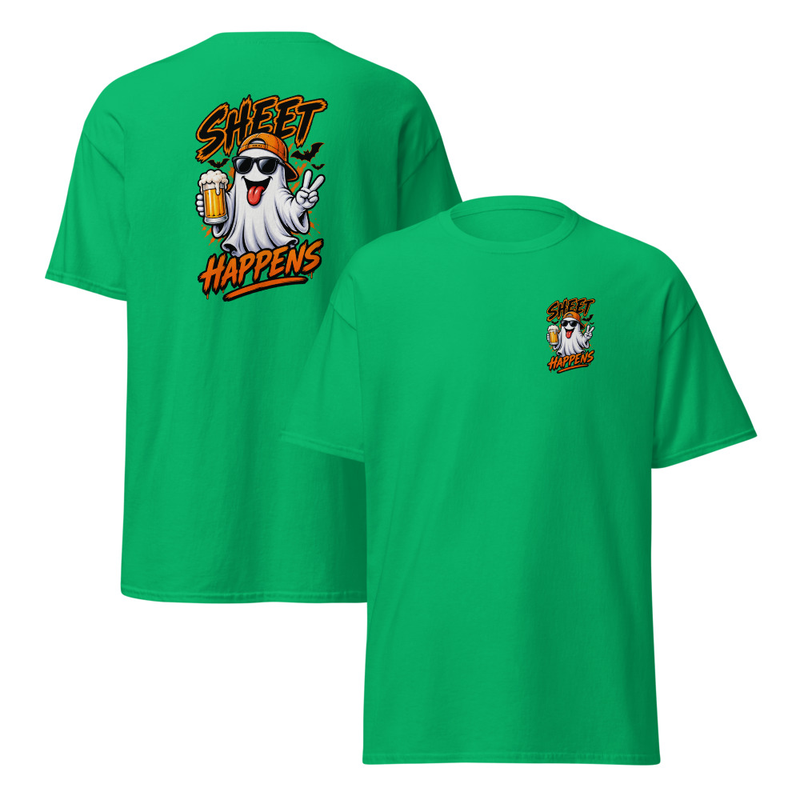 Sheet Happens Unisex classic tee – XL, Irish Green