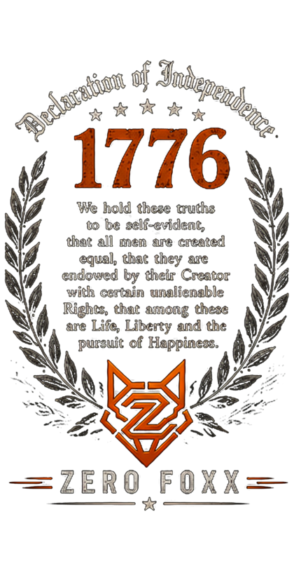 1776 — The Declaration | Tee — Front Print