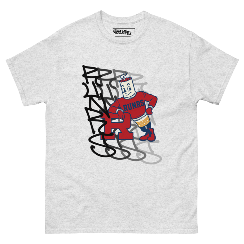 RUNRS Mascot Down-town - Heather Grey
