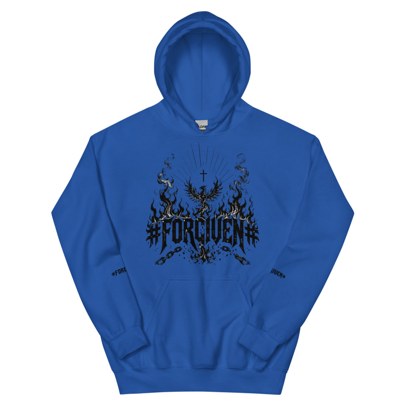 Unisex Distressed FORGIVEN Hoodie