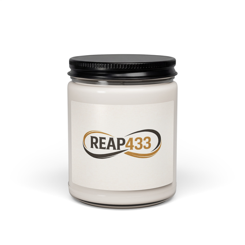 Scented soy candle