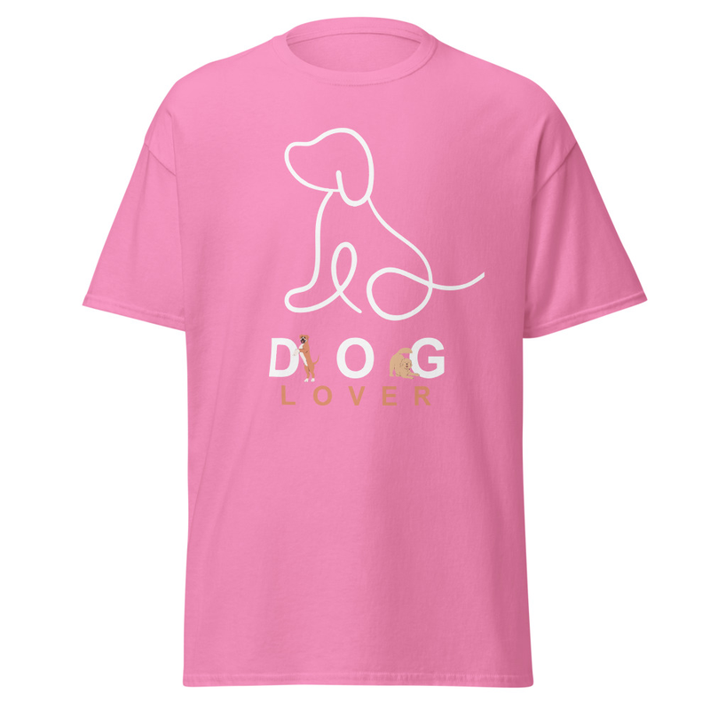 Love Your Dog Tee in Azalea