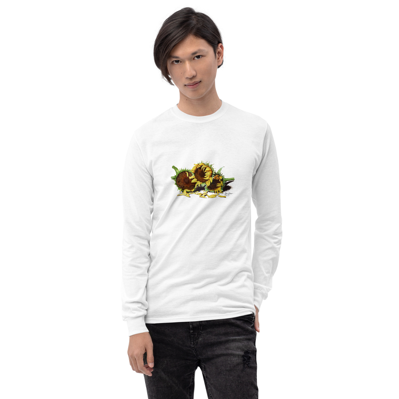 Fleeting Beauty - Unisex Long Sleeve Shirt – XL, White