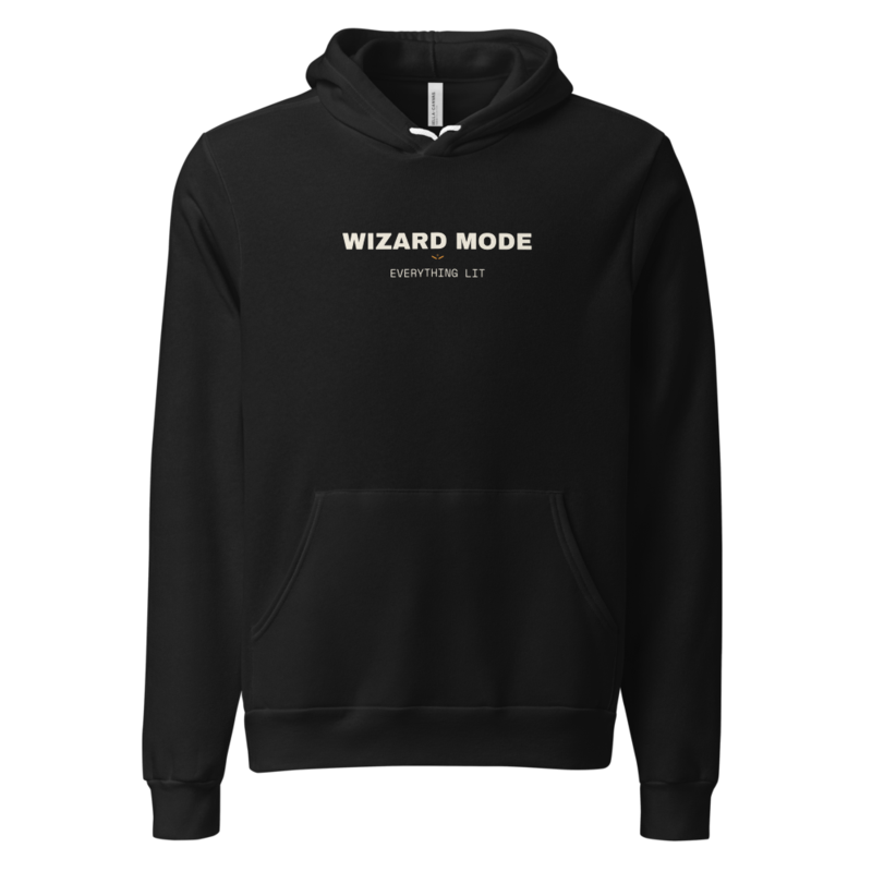 WIZARD MODE Hoodie mockup