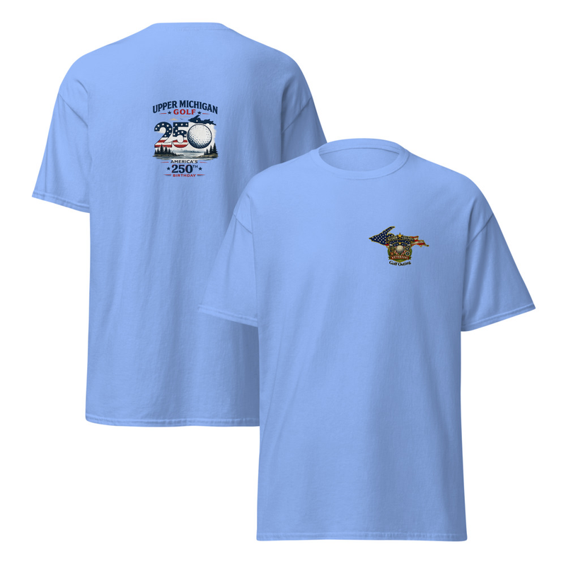 Alger County Veteran's Gol Outing Logo #5 Unisex classic tee