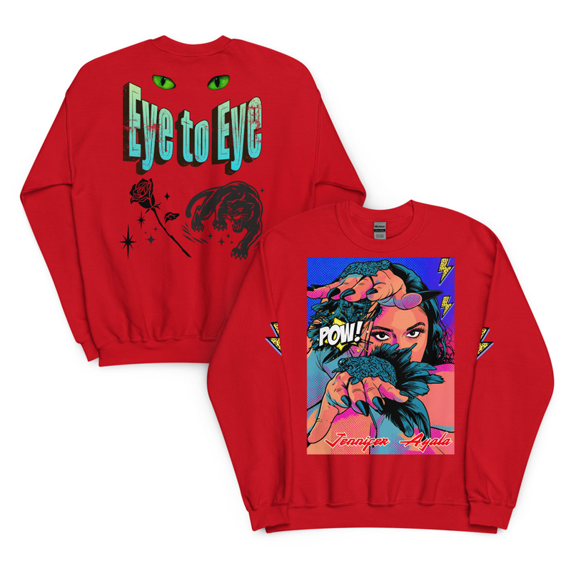 Eye to Eye - I (Eye) Cat Eye Crewneck Sweatshirt