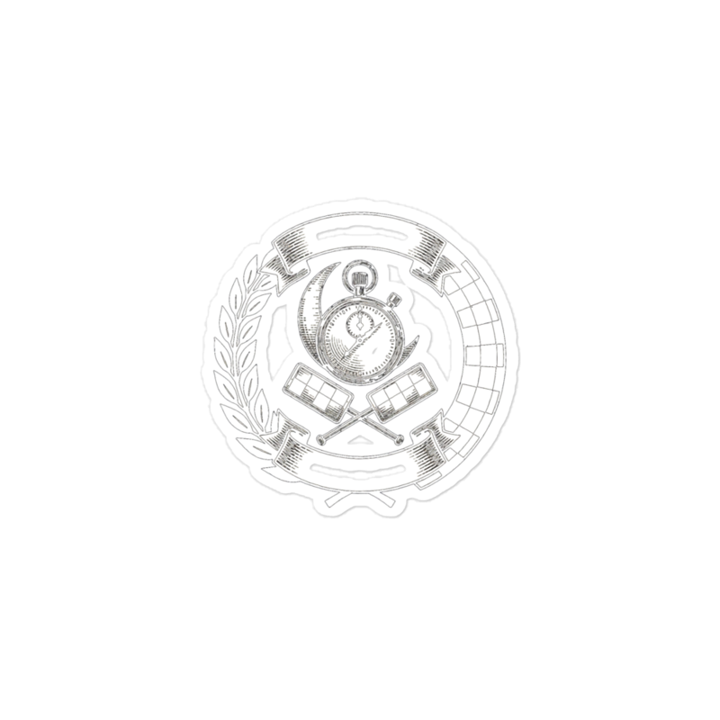 The Midnight Club Sticker mockup