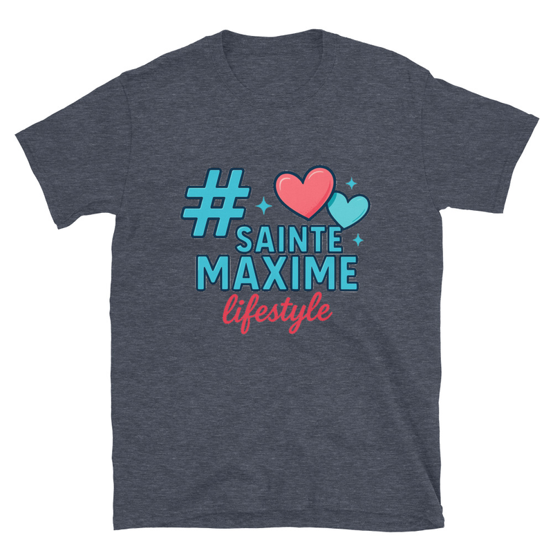  T-Shirt Unisexe #SAINTEMAXIME Logo 2026 - vue 6