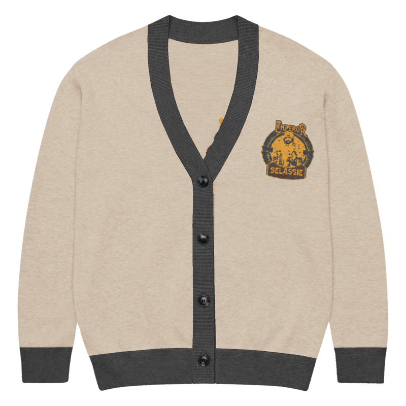 Lion of Judah Knitted cardigan 