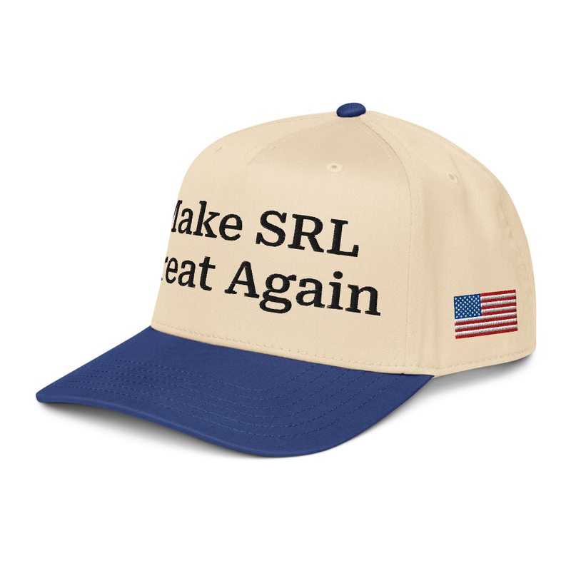 Make SRL Great Again, American Flag Hat