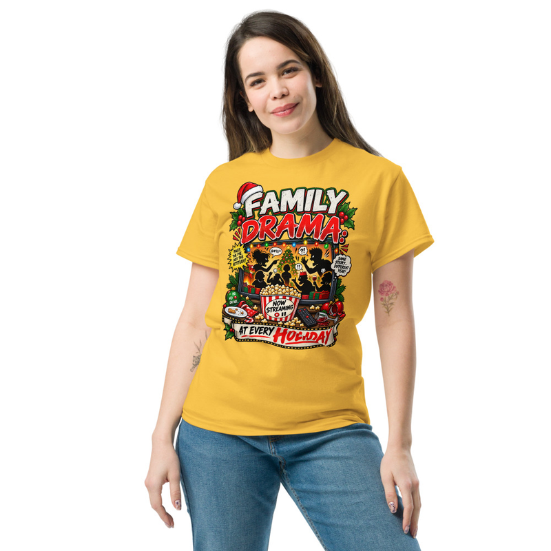 Family Drama - Unisex classic tee – 2XL, Daisy