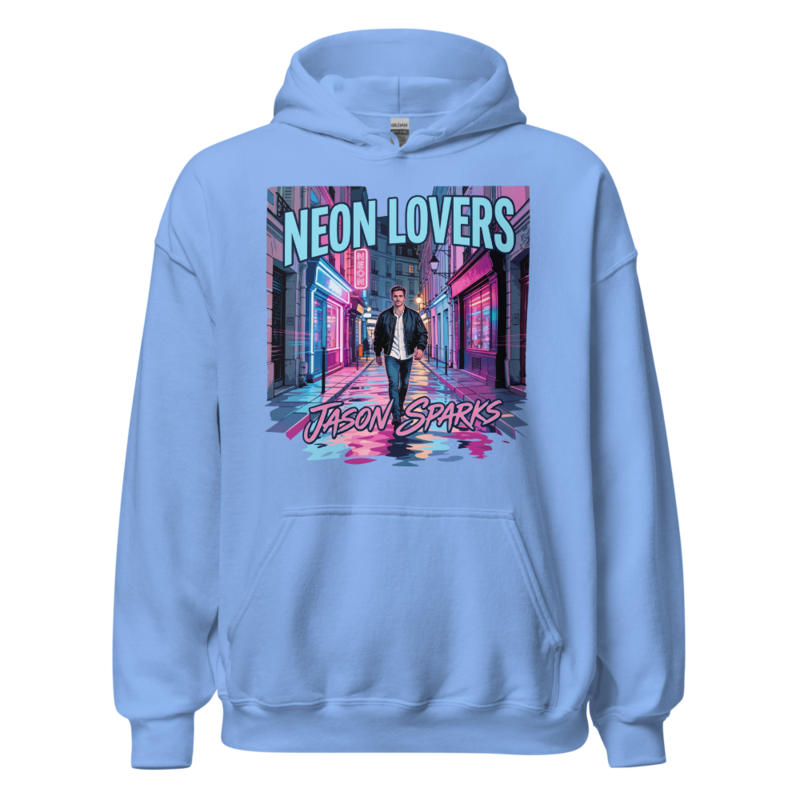 NEON LOVERS – Cinematic Streetlight Hoodie (Unisex)