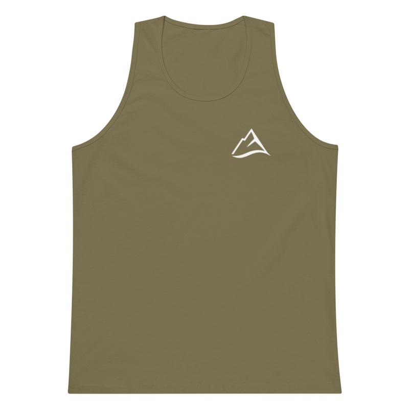 Climb Harder Tank – S, Military Green