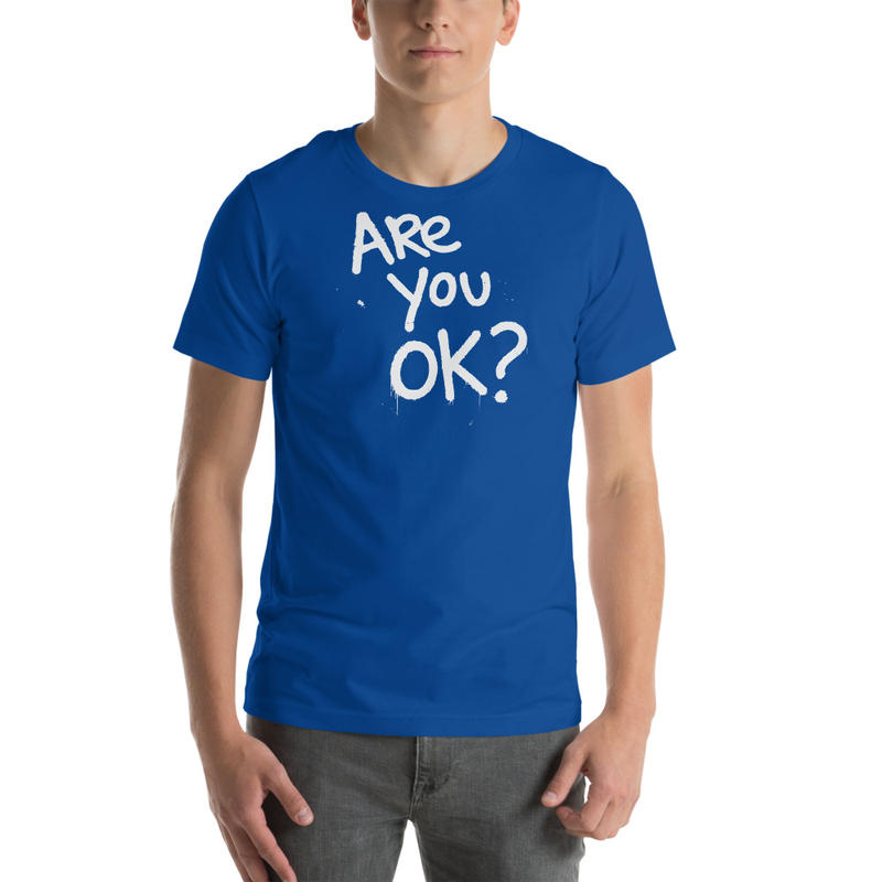 "Are You OK?" Graffiti tshirt