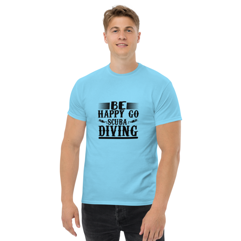 Be Happy, Go Scuba Diving Tee