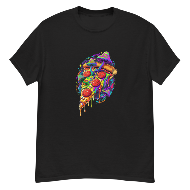 Psychedelic Pizza Slice Tee