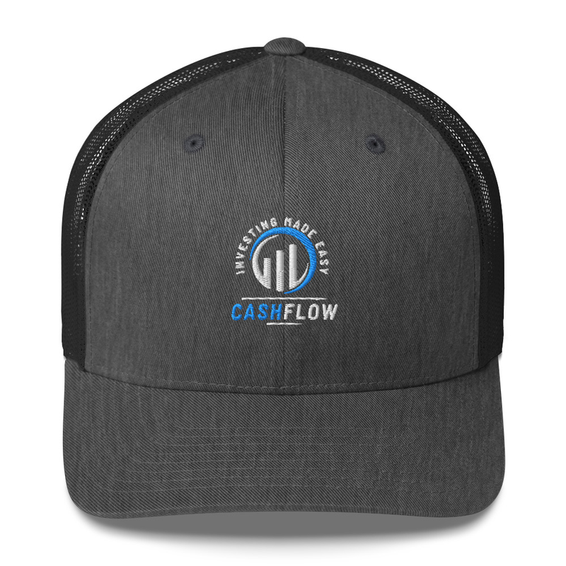 Cashflow Investing Inc Hat v.1 – One size, Dark Heather Gray