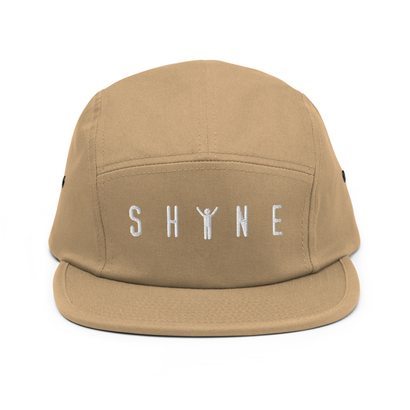 SHINE - Five Panel Cap – One size, Khaki