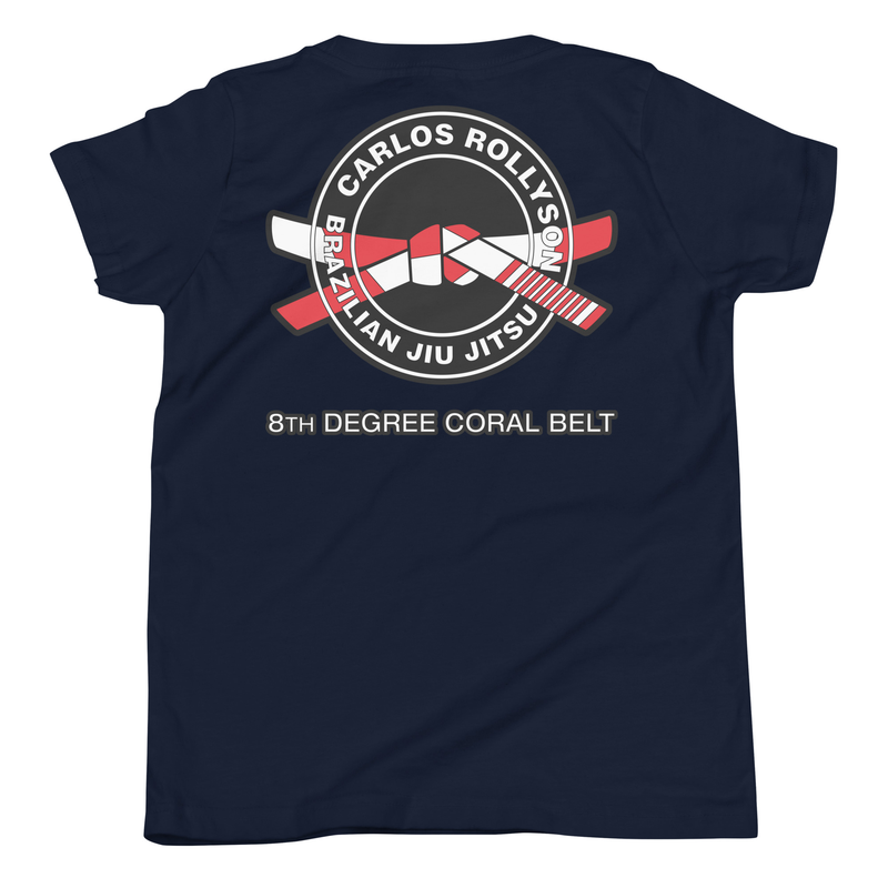 Kids Coral Belt-Contour—Dark T-Shirt — Navy