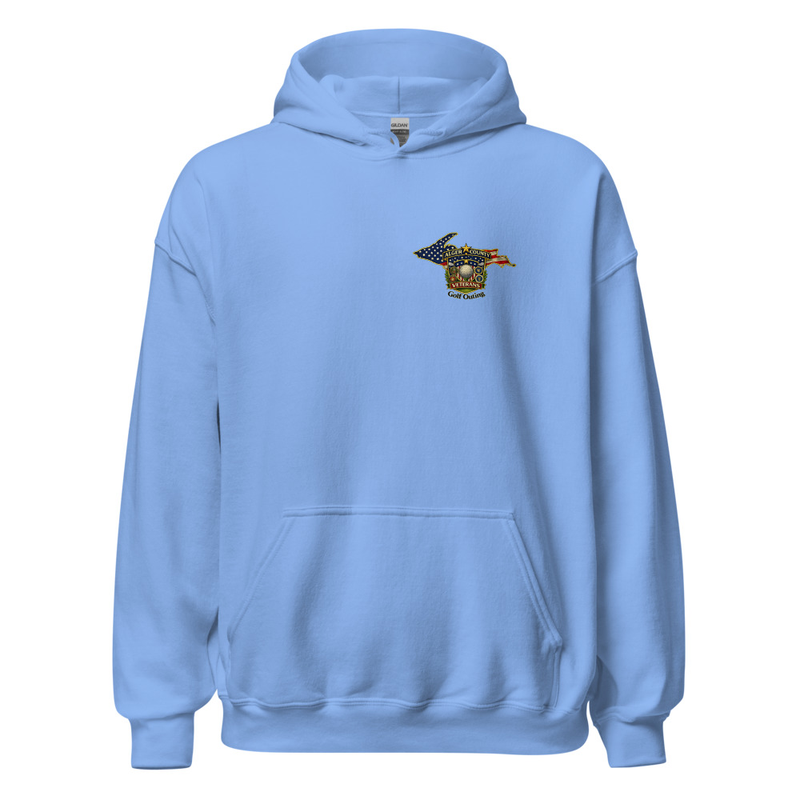 250th Birthday Unisex Hoodie – S, Carolina Blue