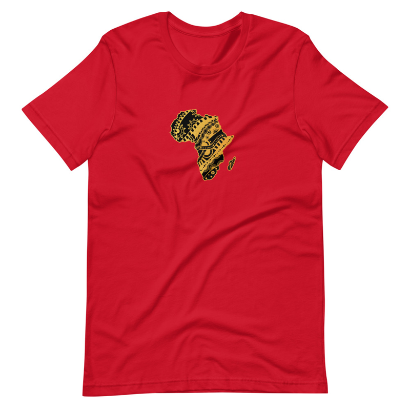 Golden Africa Short-Sleeve Unisex T-Shirt