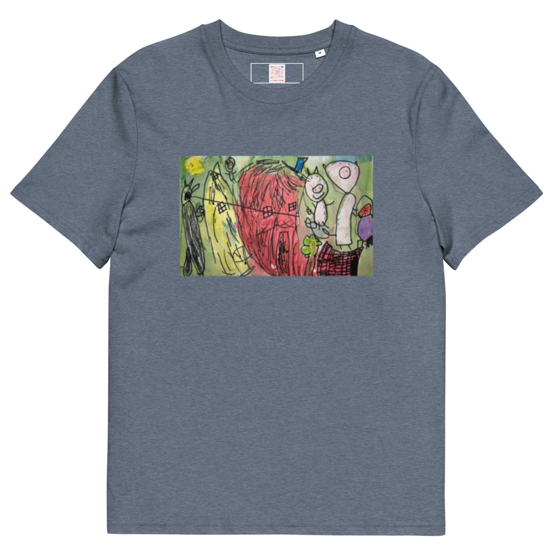 The Three Little Pigs - Unisex Organic Cotton Tee – Image 8