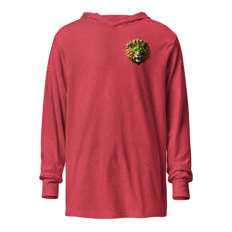 Hooded long-sleeve tee