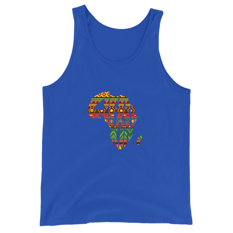 Afrikin Ankara Unisex Tank Top