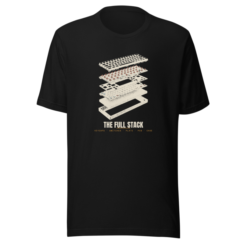 The Full Stack Tee mockup