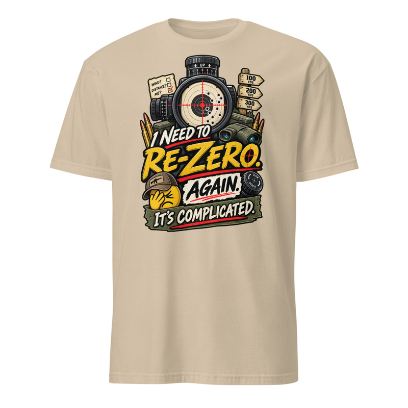 Re-Zero Short-Sleeve Unisex T-Shirt – S, Sand