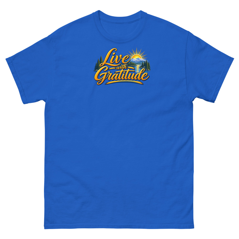 Live with Gratitude Unisex classic tee