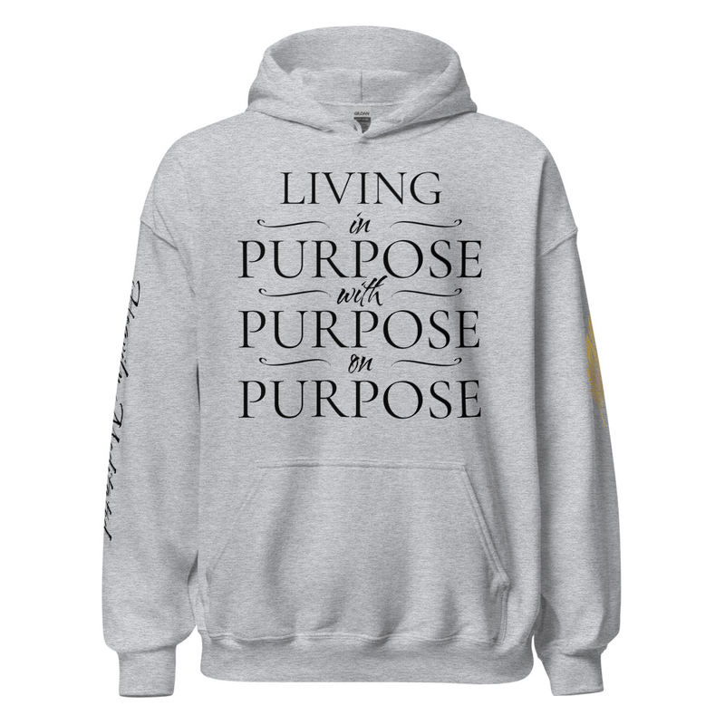 Soft Hoody - in with on Purpose – S, Sport Grey