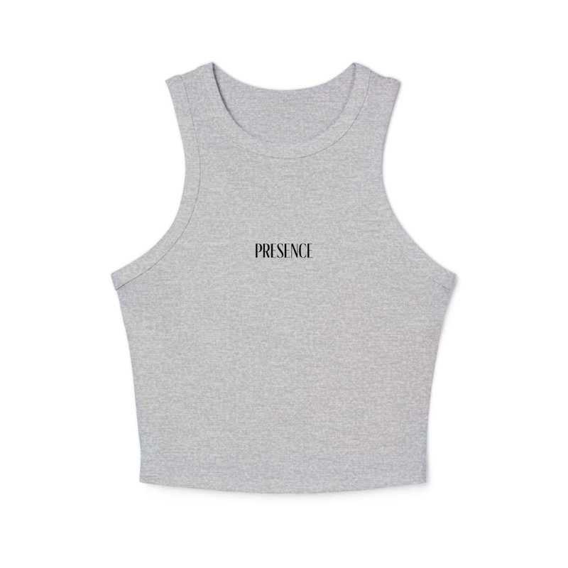 Presence Edition | Soul Threads Cropped Motion Racer Tank Top – Image 4