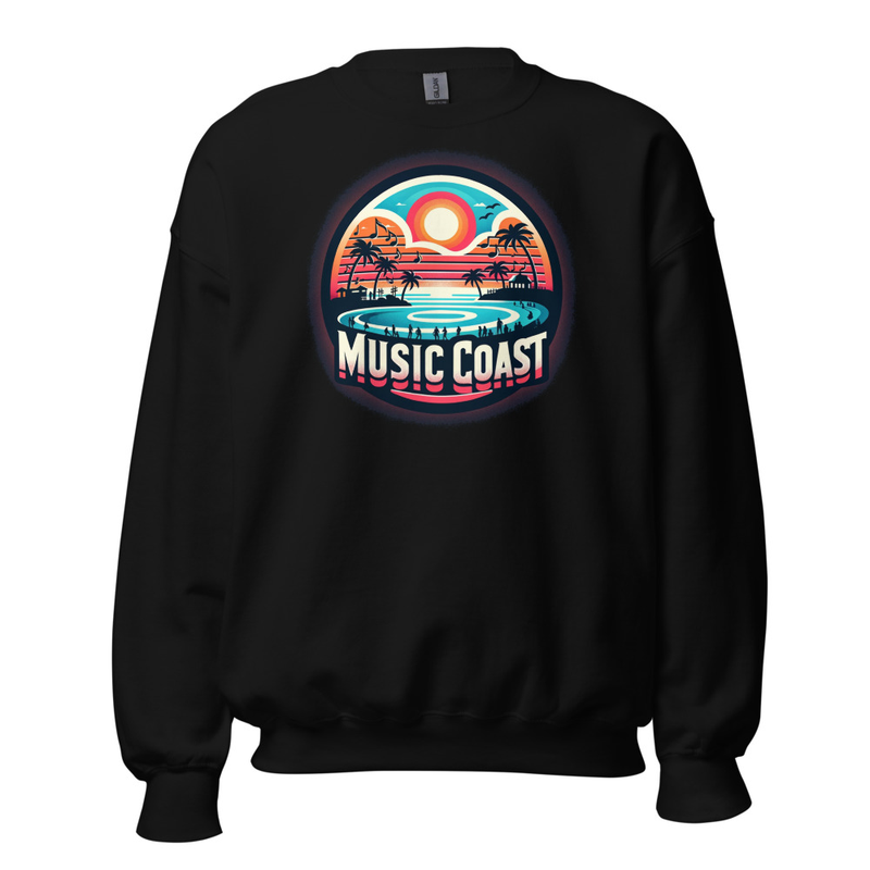 Music Coast Unisex Sweatshirt
