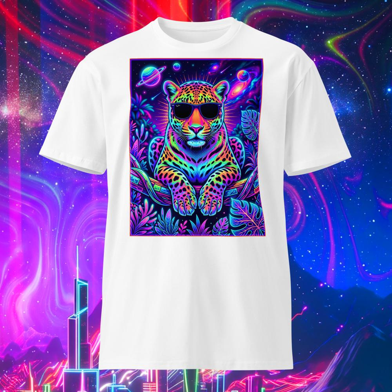 Animal Kingdom Hipster Leopard - Animal Kingdom Hipster Leopard / White / S